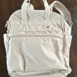 adidas Cream Lightweight Women's Backpack Tote